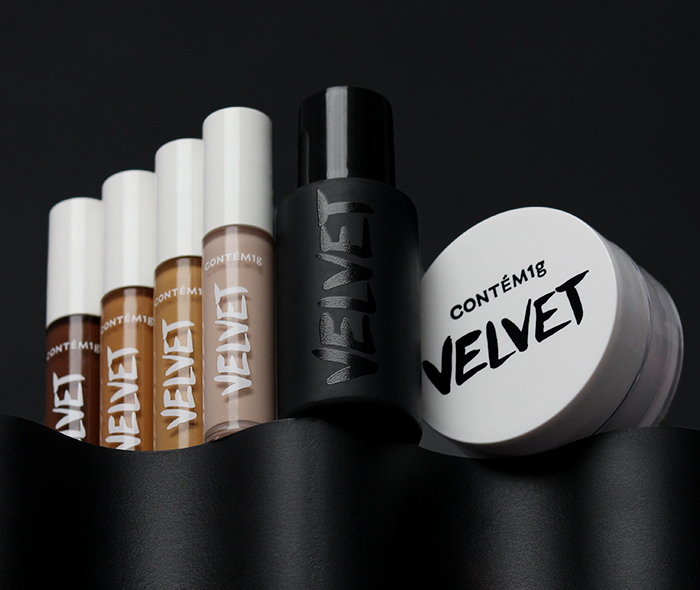 Sistema Velvet: a linha de maquiagem para pele da Contém1g