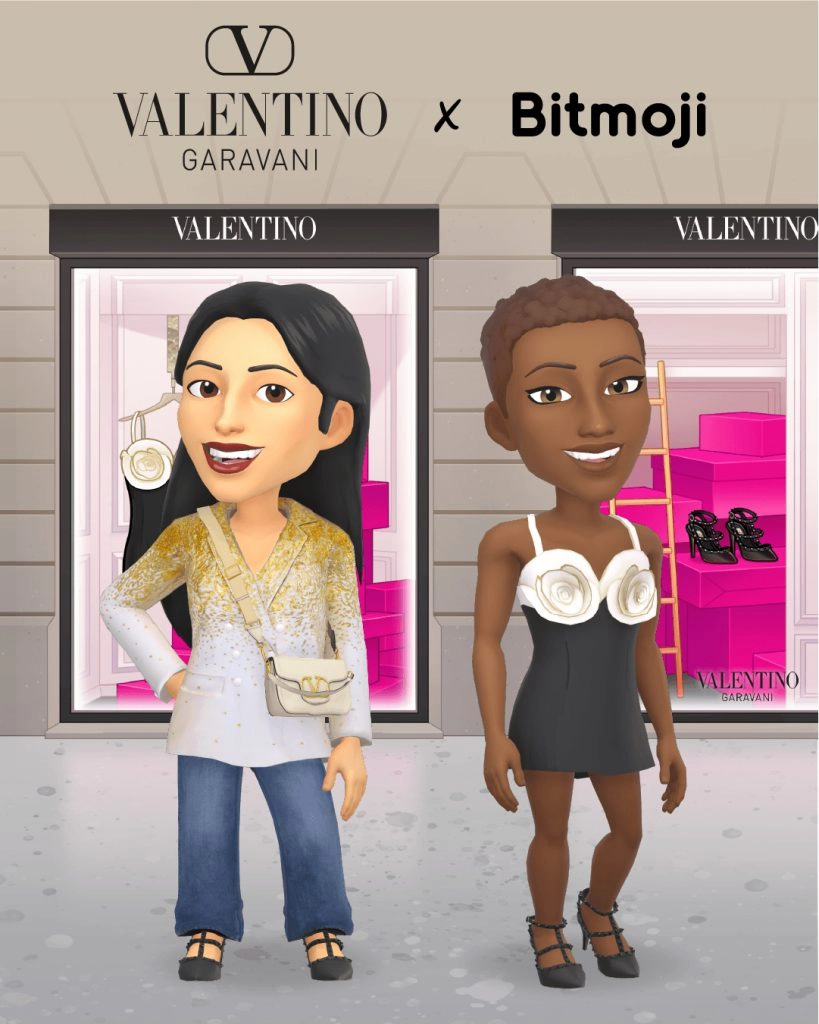 Valentino faz parceria com Snapchat para coleção virtual