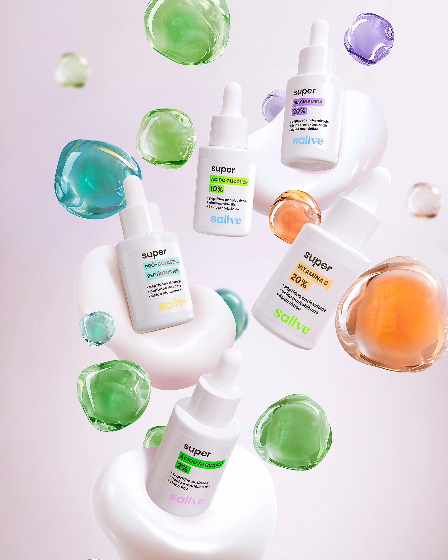 sallve skincare super ativos