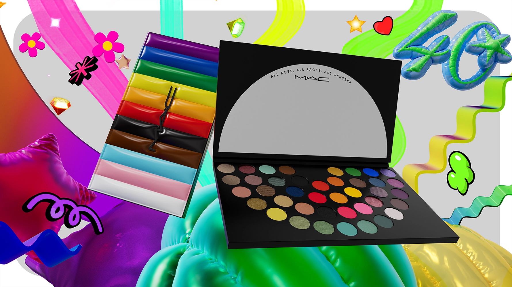 MAC lança paleta Pride e novo Fix+