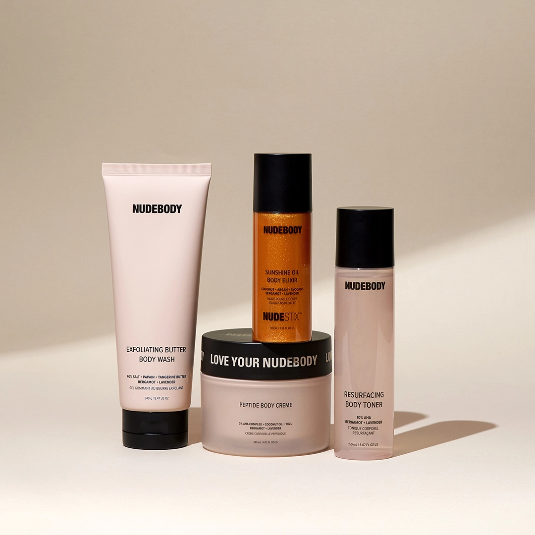 Nudestix lança linha corporal Nudebody