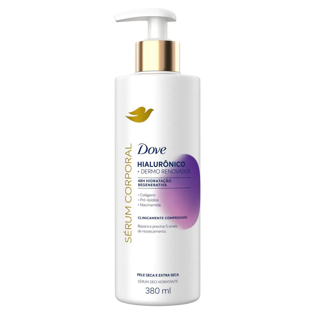 Testamos: Sérum corporal Hialurônico Dove