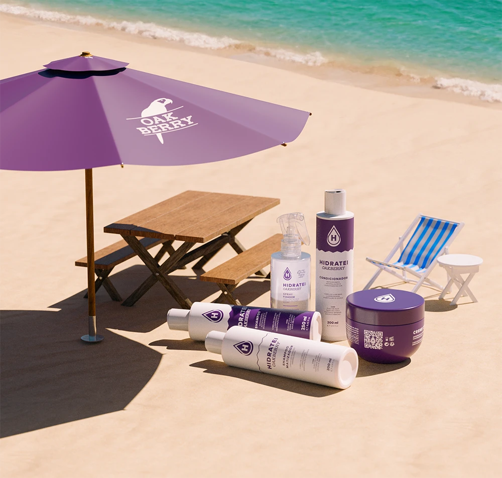 Hidratei e Oakberry se unem em collab
