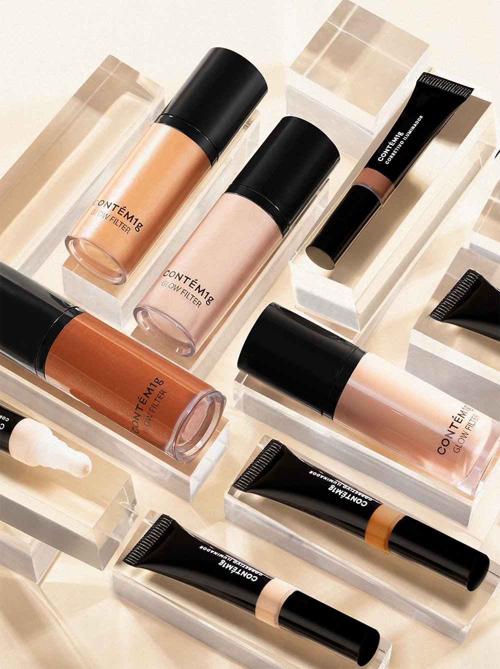 BBZ Testa: Booster Iluminador Facial Glow Filter da Contém 1g