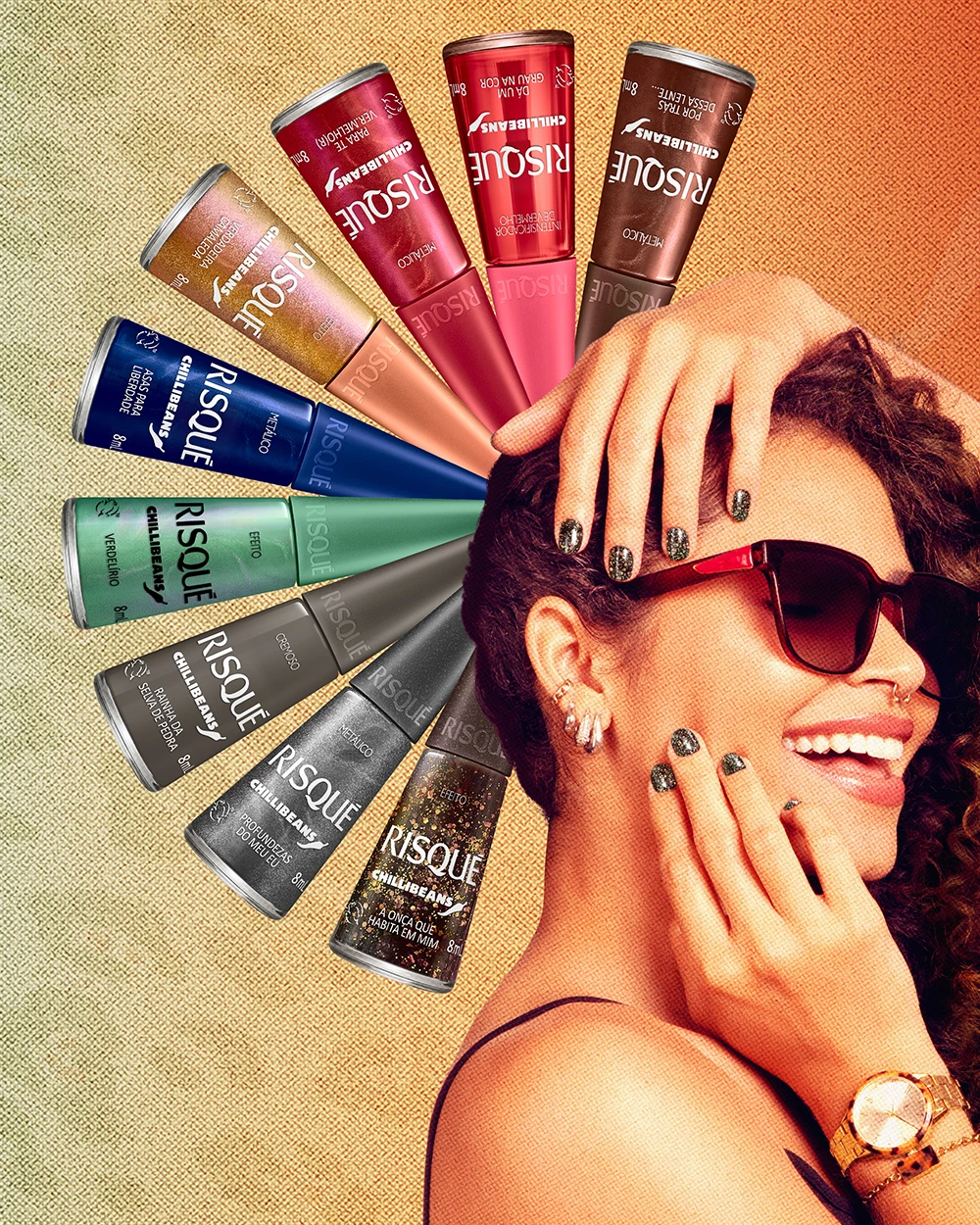 Risqué e Chilli Beans se unem em collab inédita