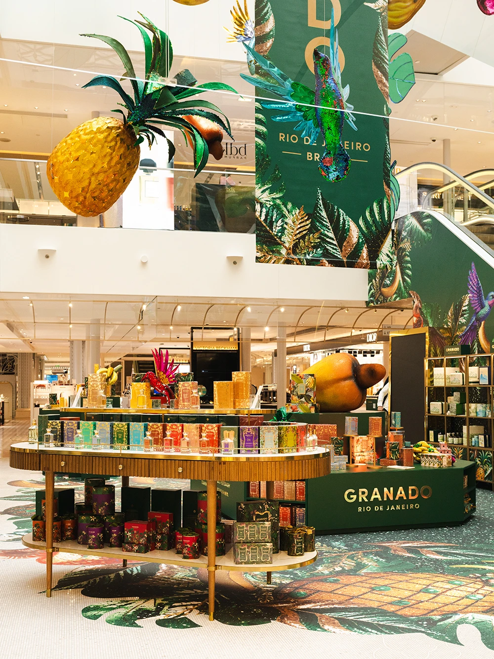 Granado inaugura pop up na La Samaritaine, em Paris