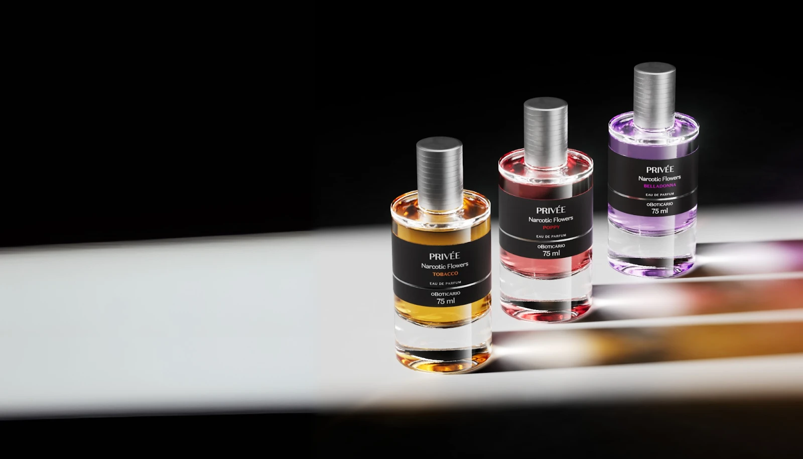 Nova coleção de fragrâncias O Boticário Privée inspirada em flores narcóticas