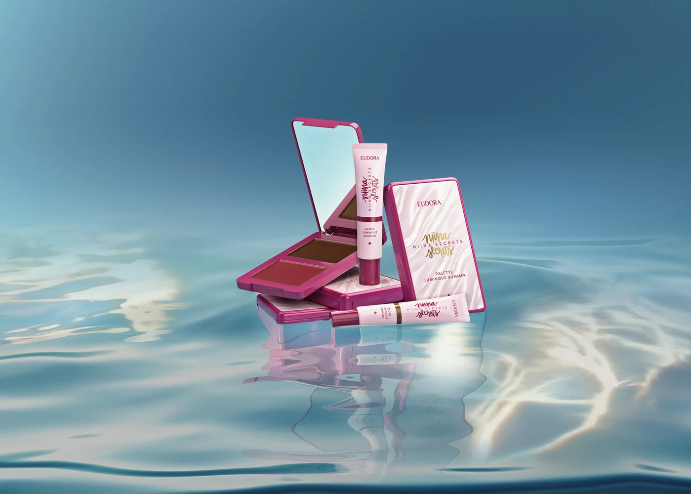 Niina Secrets dá dicas para maquiagem no verão e apresenta sua nova coleção Luminous Summer