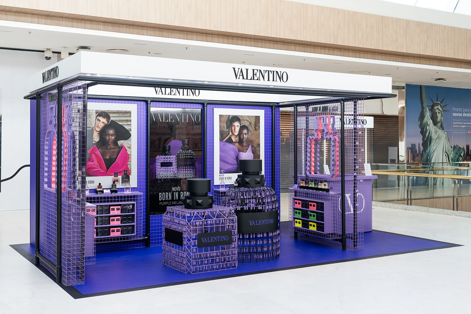 Valentino Beauty leva ao Rio de Janeiro experiência sensorial em pop up