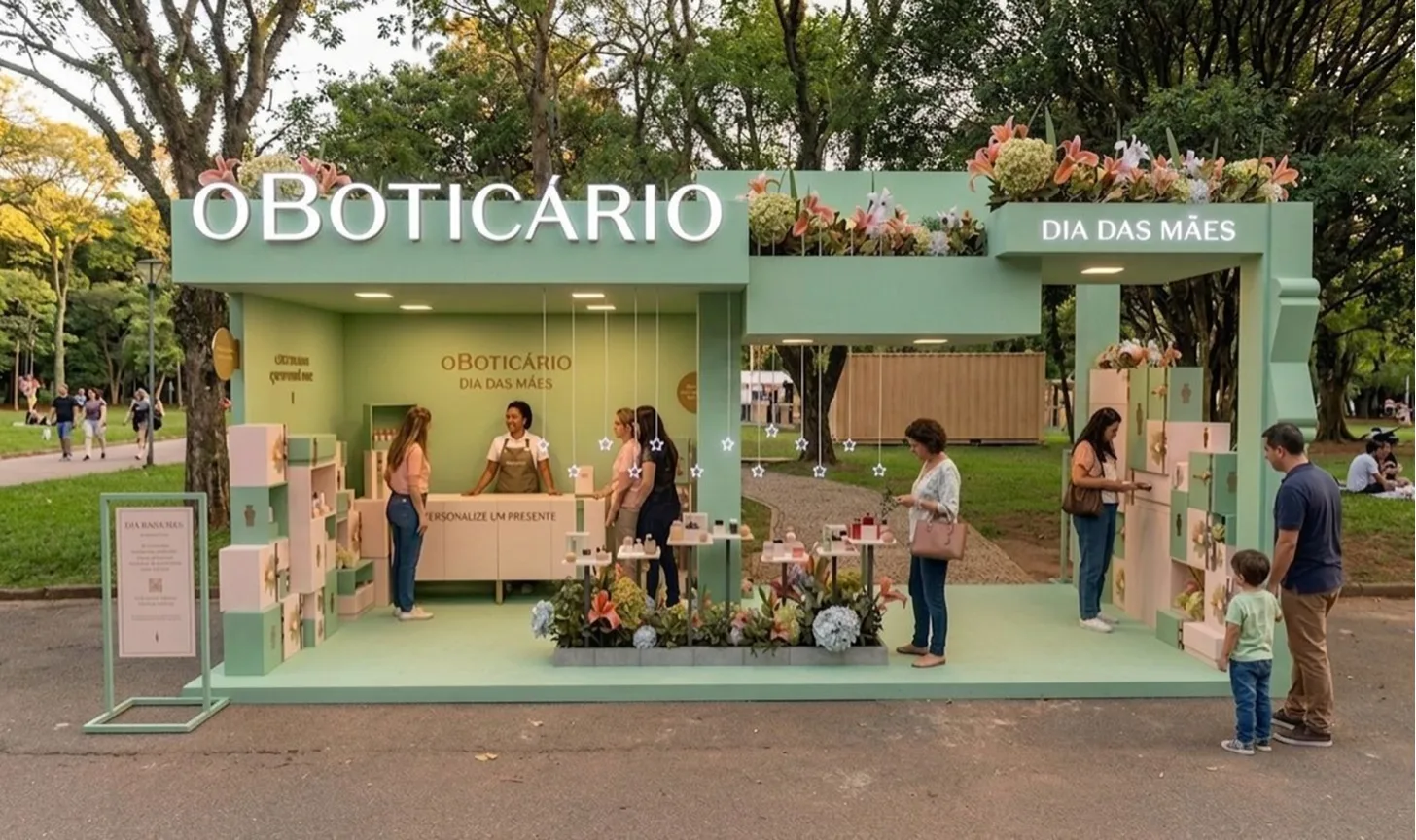 O Boticário celebra o Dia das Mães com ativação exclusiva no Parque Ibirapuera